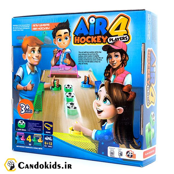 Air Hockey Toy - 4 Players - Play any where