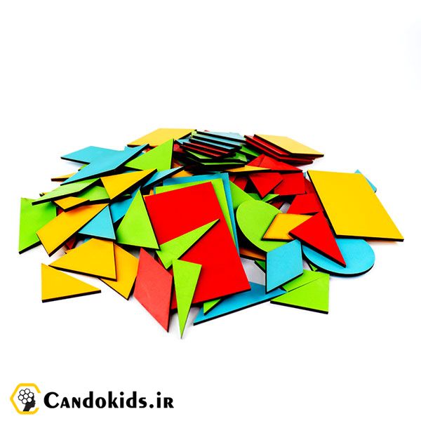بازی فکری طرح و رنگ باغچه ذهن